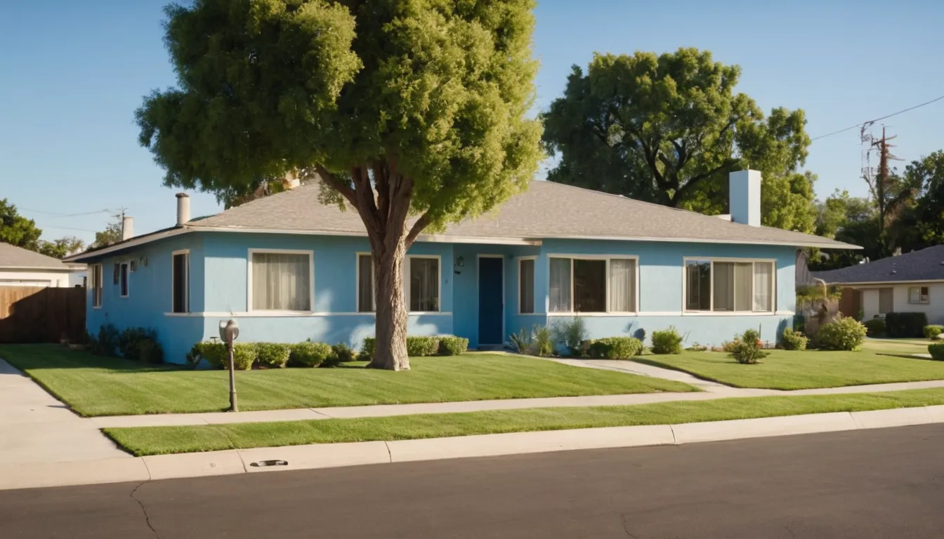 Stucco ranch homes across the Antioch area with outdoor AC units